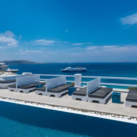 Flaskos Luxury Lägenhetshotell Agios Stefanos (Mykonos)