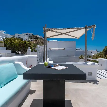 Lägenhetshotell Flaskos Luxury Agios Stefanos (Mykonos)