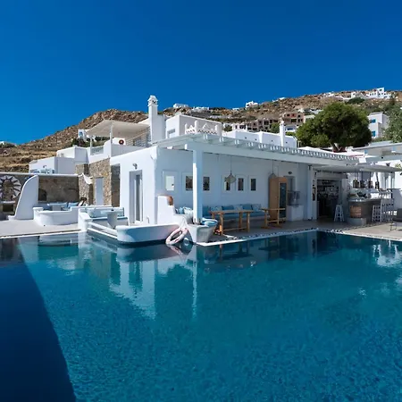 Lägenhetshotell Flaskos Luxury Agios Stefanos (Mykonos)