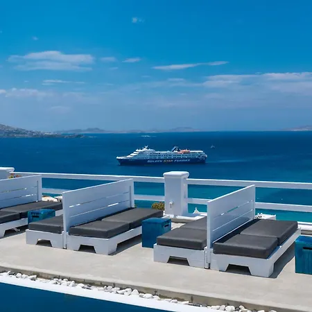 Flaskos Luxury Lägenhetshotell Agios Stefanos (Mykonos)