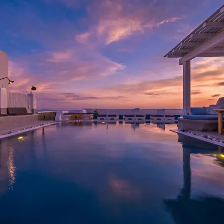 Lägenhetshotell Flaskos Luxury Agios Stefanos (Mykonos)